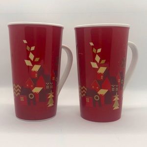 Starbucks 2013 Holiday Mugs (Set of 2)